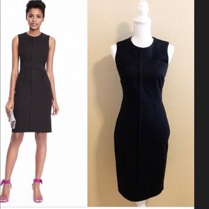 NWT, Banana Republic, Bilayer Dress. BLK 12P